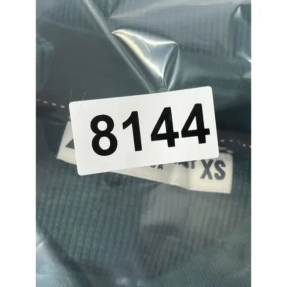 American Giant Thermal Crew Top Womens XS Waffle Knit Botanical Green Shirt USA - Picture 9 of 9